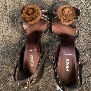 Authentic women’s Fendi shoes.